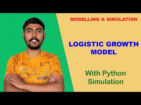 Logistic Growth Model | Python Simulation | Solved Example