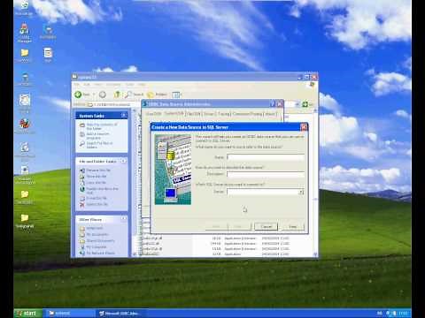 Database: How to create ODBC connections