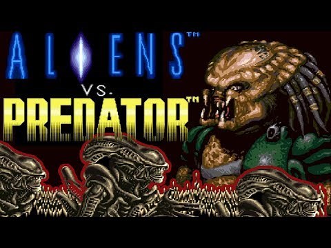 SFC『エイリアンvsプレデター』クリア-138本目【ALIENS VS. PREDATOR】