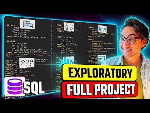 SQL Exploratory Data Analysis (EDA) Project | Full Hands-On Portfolio Project
