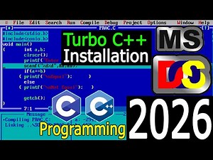How to install Turbo C++ on Windows 10/11 [ 2026 Update ] C/ C++ Programming