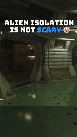Alien Isolation is not scary 🤡 #alienisolation #shorts