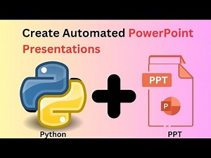 How To Create PowerPoint Presentations With Python From Command Line