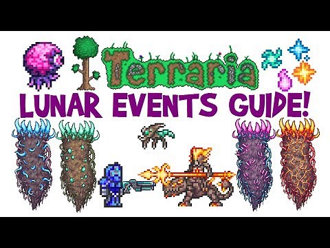 Terraria Lunar Event Guide! Celestial Pillars/Towers Boss Fight, How to Summon & Gameplay!