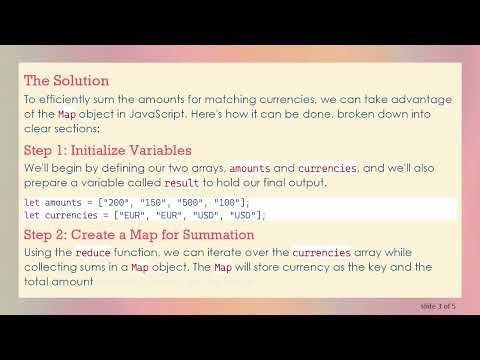 How to Sum Numbers from Two Arrays Based on Matching Conditions