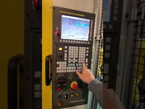 Fanuc Robodrill: Inputting programs from USB to CNC memory.