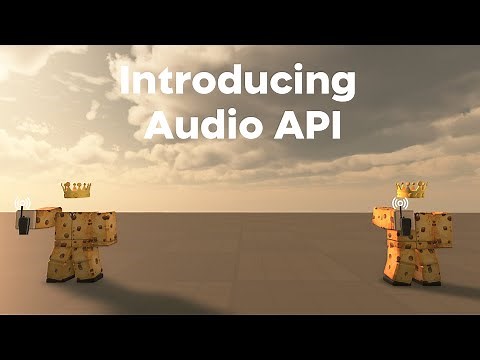 Roblox Tutorial - How to use the brand new audio API
