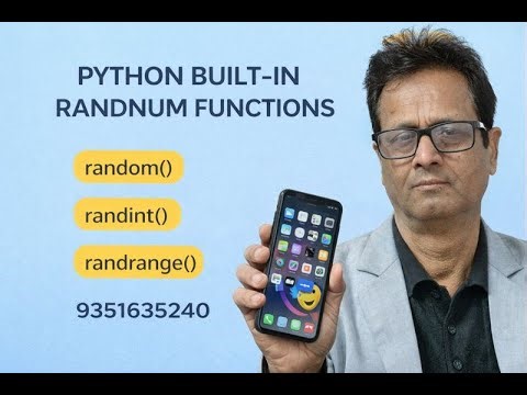 Python Random Module and related functions #pythonprogramming #pythontutorial #python