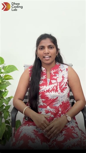 How Dhaneshwari transformed her career through Dhee Coding Lab! 🚀