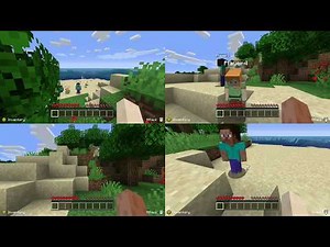 Minecraft: Java Edition (1.15.2) 4 Player PC Split-Screen