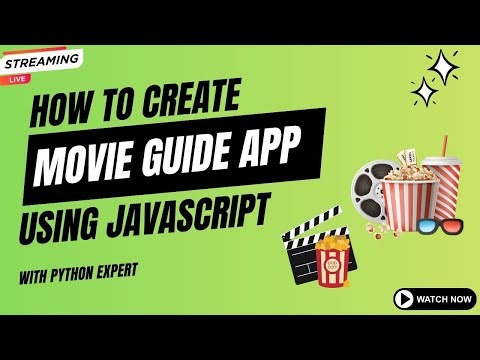 How to Create a Movie Guide App Using JavaScript | Beginner Project Tutorial 2025