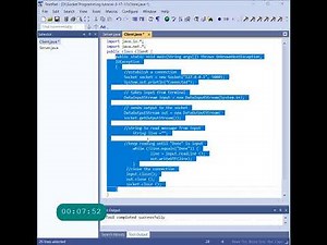 Example 2 Server and client Codes and Run