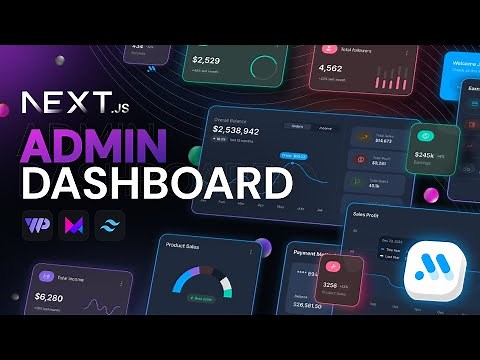 Build a Powerful Admin Dashboard with Next.js 🔥 | Material M Admin Dashboard