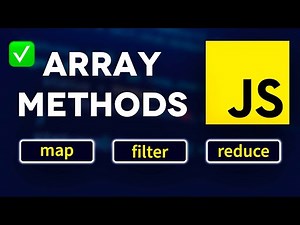 JavaScript Array Methods - Map, Filter, and Reduce [EASIEST WAY] | JavaScript Tutorial
