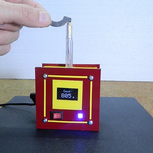Arduino Magnetic field strength meter