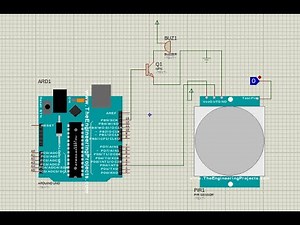 How to use PIR Motion Detector Sensor with Arduino With Code and Proteus Simulation
