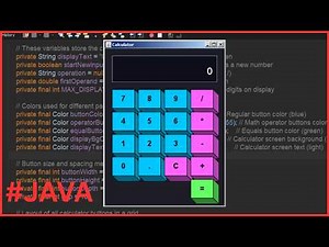 Java - How to Create a Calculator With Mechanical Keyboard Look in Java Netbeans [With Source Code]