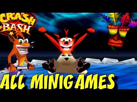 Crash Bash - All Minigames