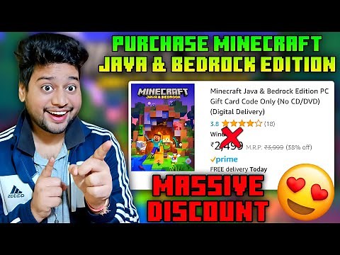 How To Purchase Minecraft Java & Bedrock Edition For PC | Buy Minecraft Account Cheap