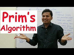 Prim's Algorithm for Minimum Spanning Tree | Graph Theory #13