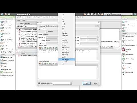 How to complete outpatient assessment and plan using Allscripts Professional EHR