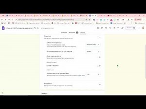 Google Forms - Response Receipt!