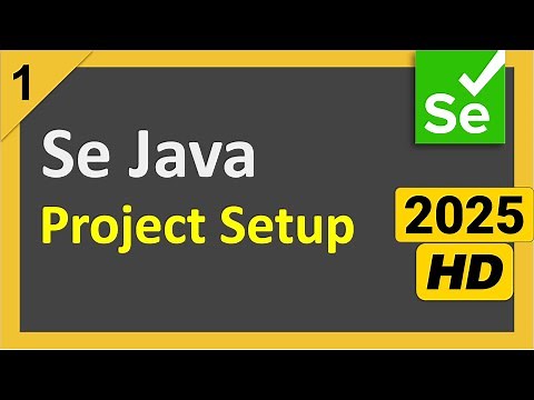 Selenium Java Complete Project Setup | Step by Step