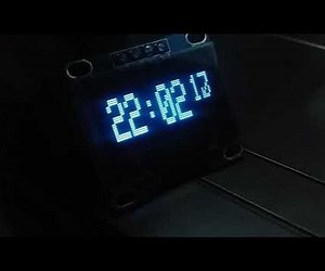 Digital Clock With Arduino Uno,OLED Display and RTC Module