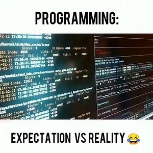 Expectation VS Reality :p | Computer Programming Beginners