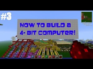 Minecraft: How To Build A 4-Bit Computer - Part 3 - ALU II [Tutorial]
