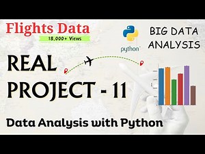 Analyse Airlines' Flights Dataset like a Pro with Python #dataanalysis #python #airlines