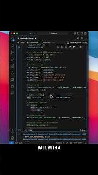 Soccer Ball Tracking Animation in Python | Matplotlib Tutorial for Beginners | AthlyticZ | 5th Sept