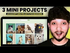 Build 3 JavaScript Mini Projects for Beginners | Full Tutorial