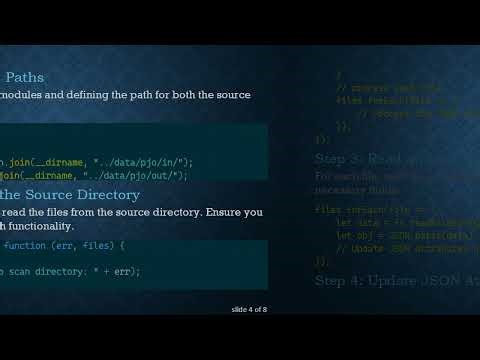 How to Create a New JSON File from an Existing Source JSON in Your JavaScript Project