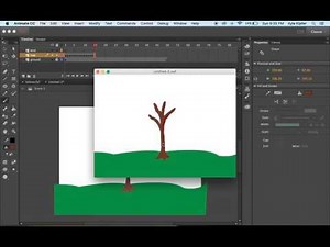 Animate a Tree Growing Frame By Frame Tutorial