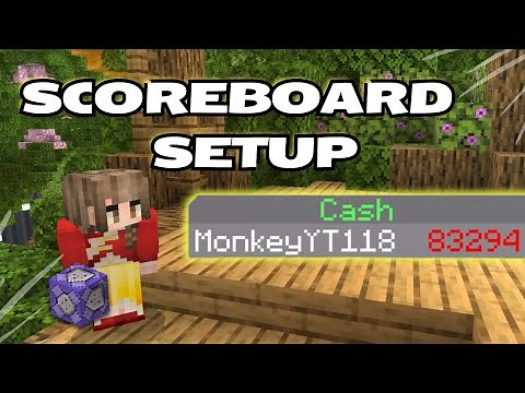 How To Create a Money/Cash Sidebar Scoreboard in Minecraft Bedrock 1.21
