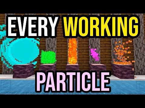 EVERY Working Particle Command! | Minecraft Bedrock & MCPE!