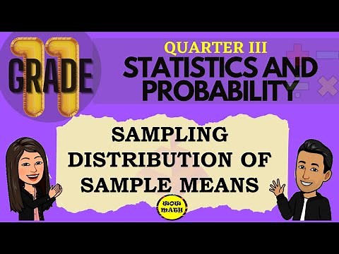 SAMPLING DISTRIBUTIONS OF SAMPLE MEANS || GRADE 11 STATISTICS AND PROBABILITY Q3