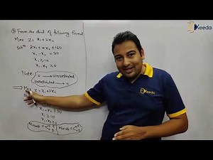 Duality Problem 3 - Linear Programming Problems (LPP) - Engineering Mathematics - 4