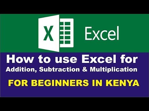 COMPUTER PACKAGES: How to use Microsoft Excel for beginners Step by step | Kenya 2023