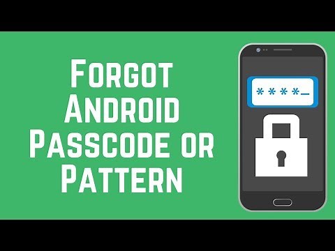 How to Unlock Your Android Device If You Forget Your Passcode/Pattern
