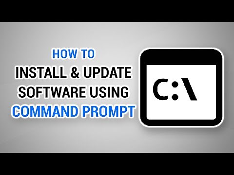 How to Install & Update Software using Command Prompt | 2022