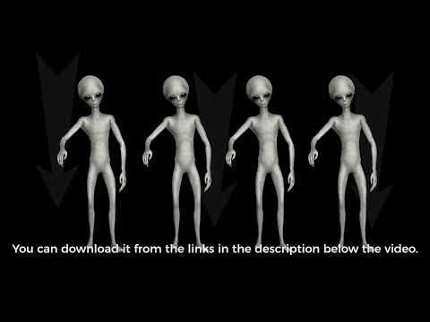 Realistic 3D Grey Alien Motion Collection Featuring Detailed Humanoid Extraterrestrial Movements