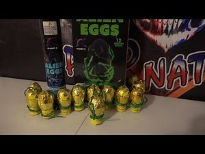 ALIEN EGGS BALL SHELLS - PLANET X FIREWORKS