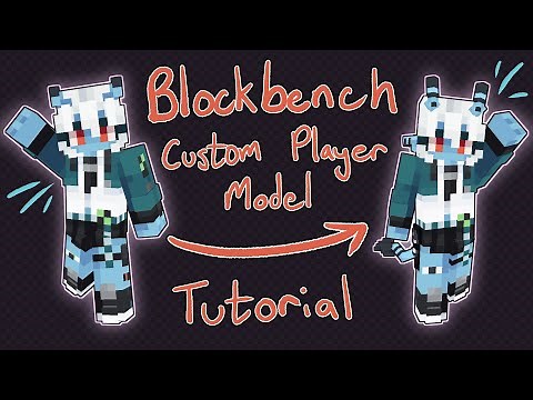 How to use BLOCKBENCH for the CUSTOMIZABLE PLAYER MODELS mod!!! (Tutorial) (JAVA ONLY.)
