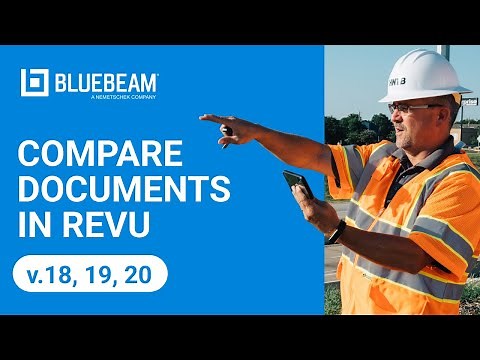 Compare Documents in Revu (v.18, 19, 20)