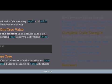 Understanding and and or Logic with Booleans in Python