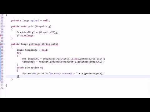 Learning Java: Part 25: Loading and Displaying Images