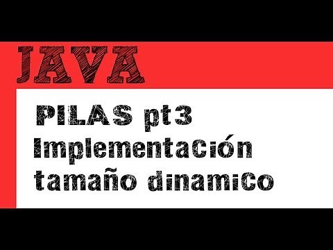 Pilas pt 3 implementar pila dinámica en Java- Estructuras de datos