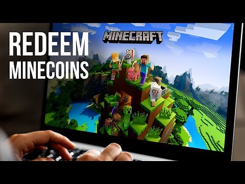 How To Redeem Minecoins Code - Minecraft Tutorial